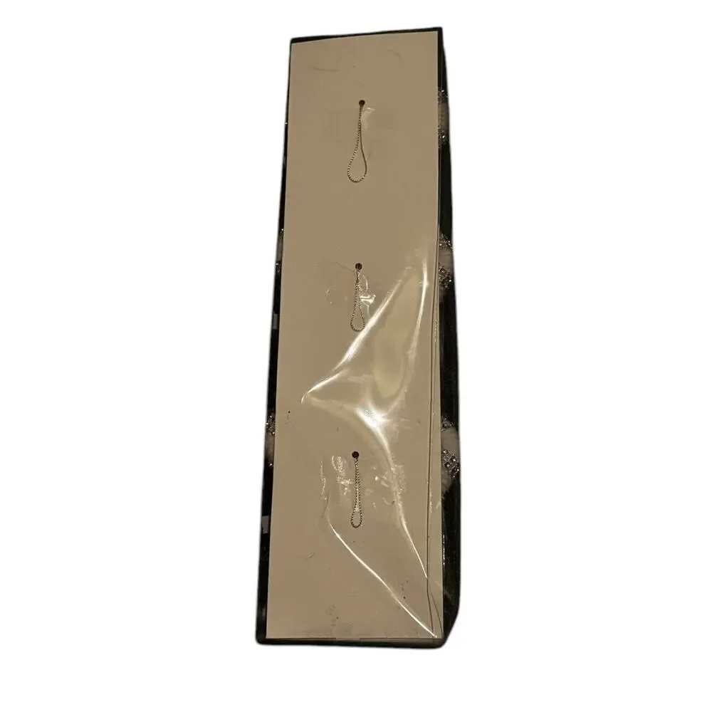 Candy Cane Ornaments (3) Winter Wonder Lane Pinecone‎ Sparkle Christmas NEW